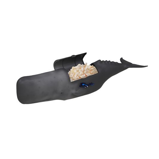 Front view of the Whalefall Whale Popcorn Bucket showing its detailed sculptural design-1