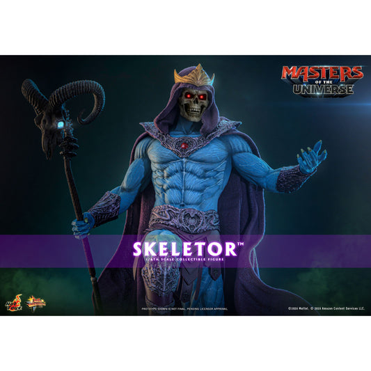Masters of the Universe x Hot Toys Skeletor 1:6 Figure-5
