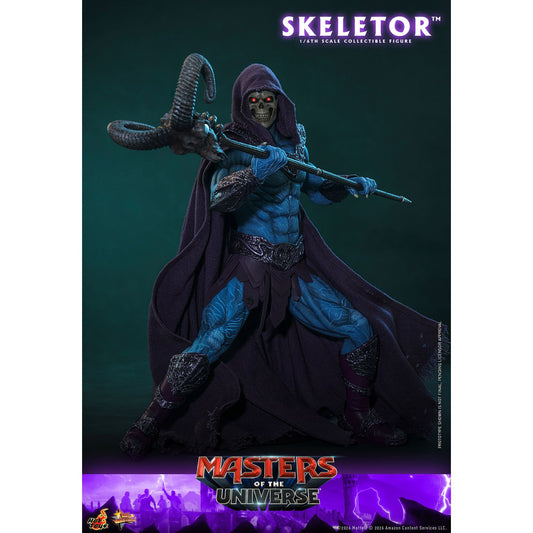 Masters of the Universe x Hot Toys Skeletor 1:6 Figure-0
