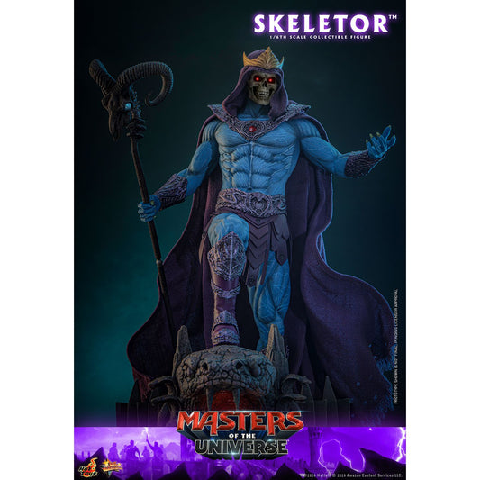 Masters of the Universe x Hot Toys Skeletor 1:6 Figure-1