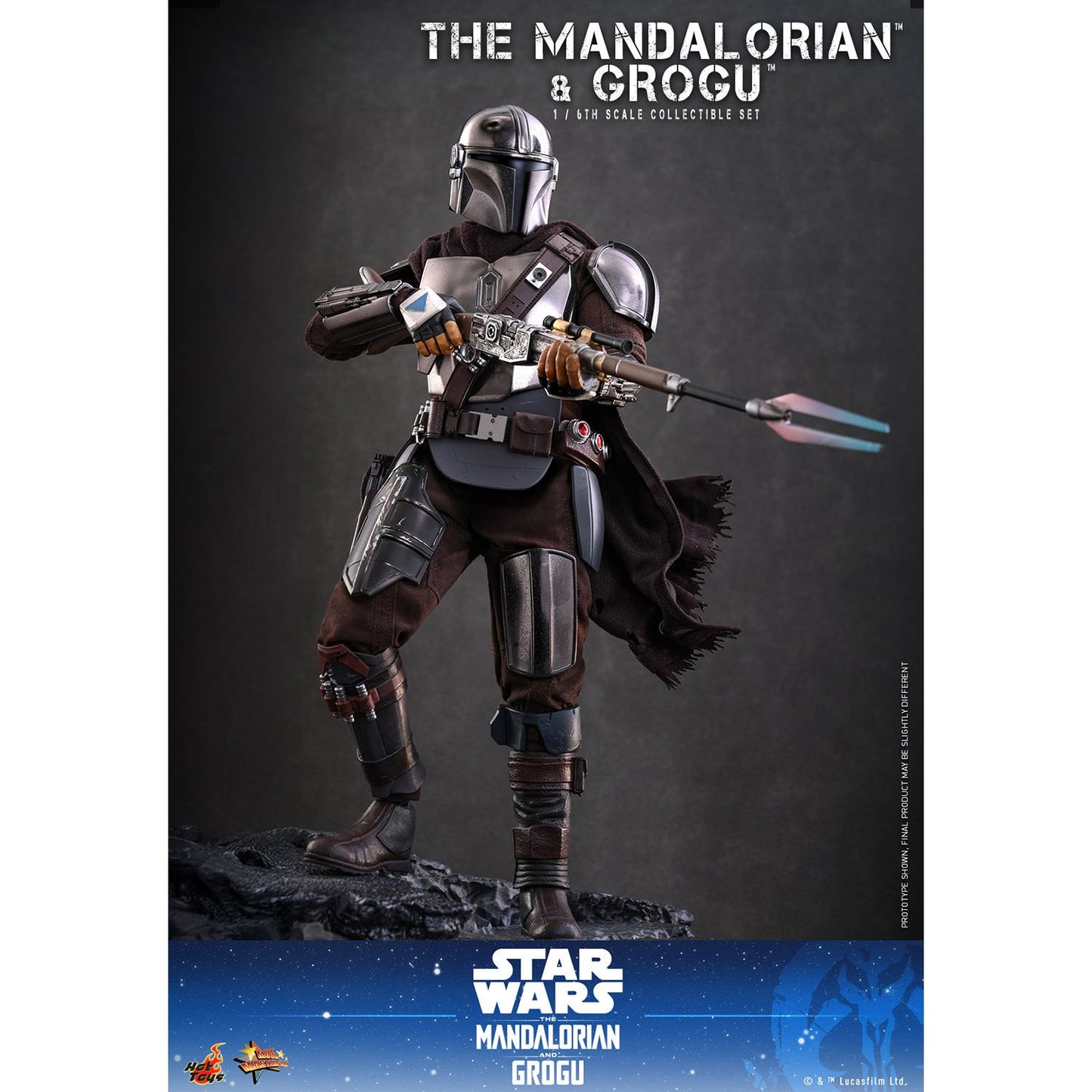 The Mandalorian™ and Grogu™ Sixth Scale Figure Set by Hot Toys-12