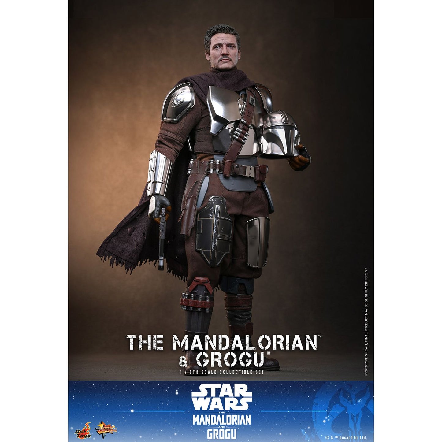 The Mandalorian™ and Grogu™ Sixth Scale Figure Set by Hot Toys-10