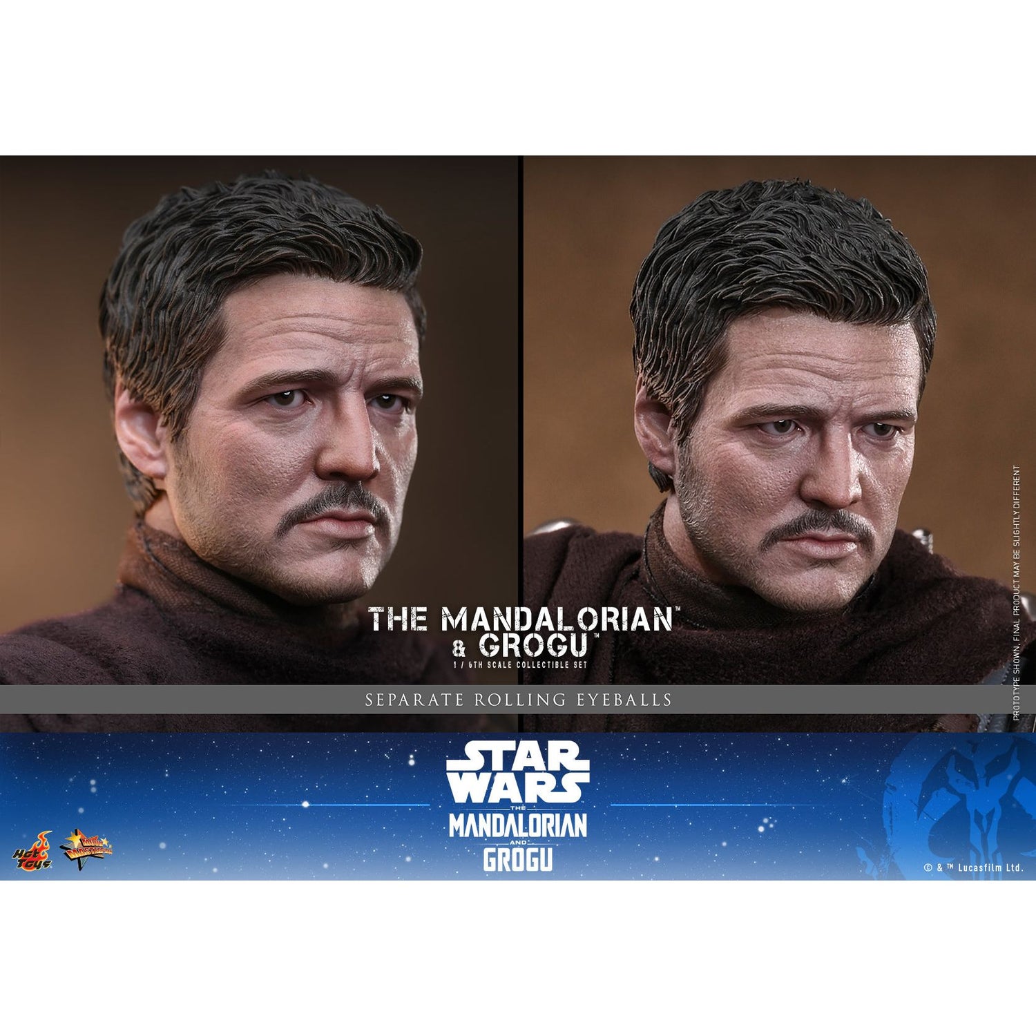 The Mandalorian™ and Grogu™ Sixth Scale Figure Set by Hot Toys-4