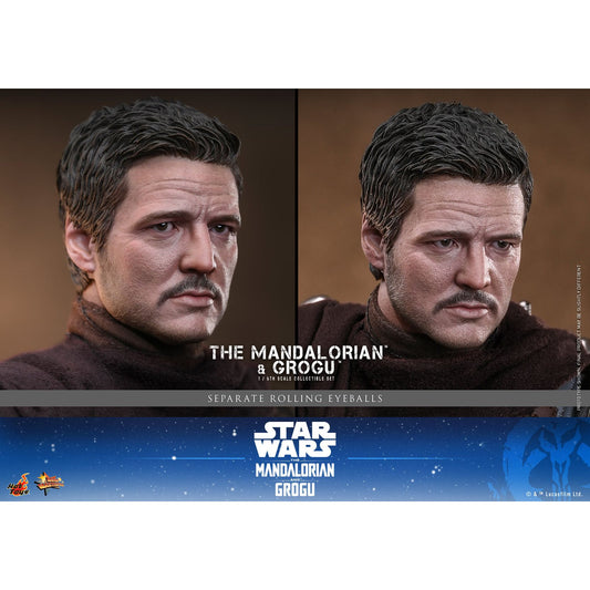 The Mandalorian™ and Grogu™ Sixth Scale Figure Set by Hot Toys-1-3
