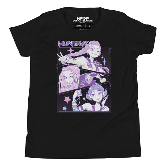 KPop Demon Hunters HUNTR/X Youth T-Shirt-0