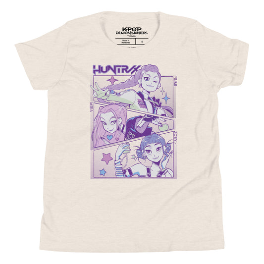 KPop Demon Hunters HUNTR/X Youth T-Shirt-2